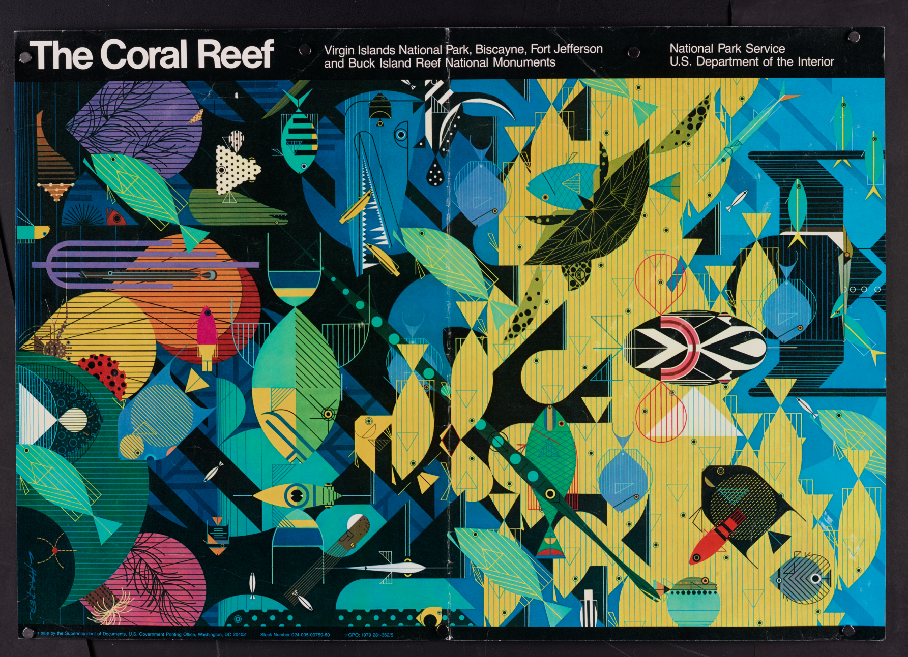 The Coral Reef Virgin Islands National Park, Biscayne, Fort Jefferson and Buck Island Reef National Monument